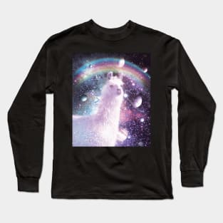 Rainbow Llama - Llama Spirit Long Sleeve T-Shirt